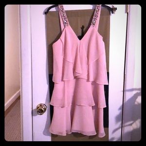 Never worn BCBG baby pink dress
